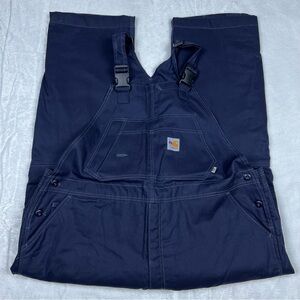 NWT Carhartt Flame Resistant Bib Overalls 46x30